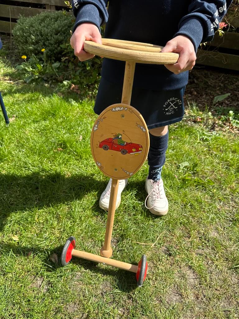 Houten Loopauto, Ophalen, Gebruikt