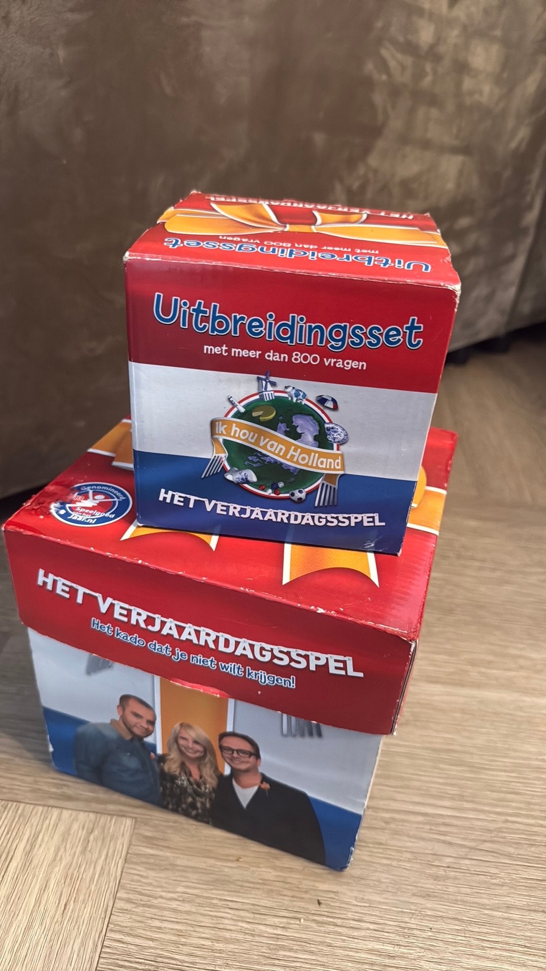 Het verjaardagspel met uitbreidingset, Vijf spelers of meer, Ophalen of Verzenden, Gebruikt