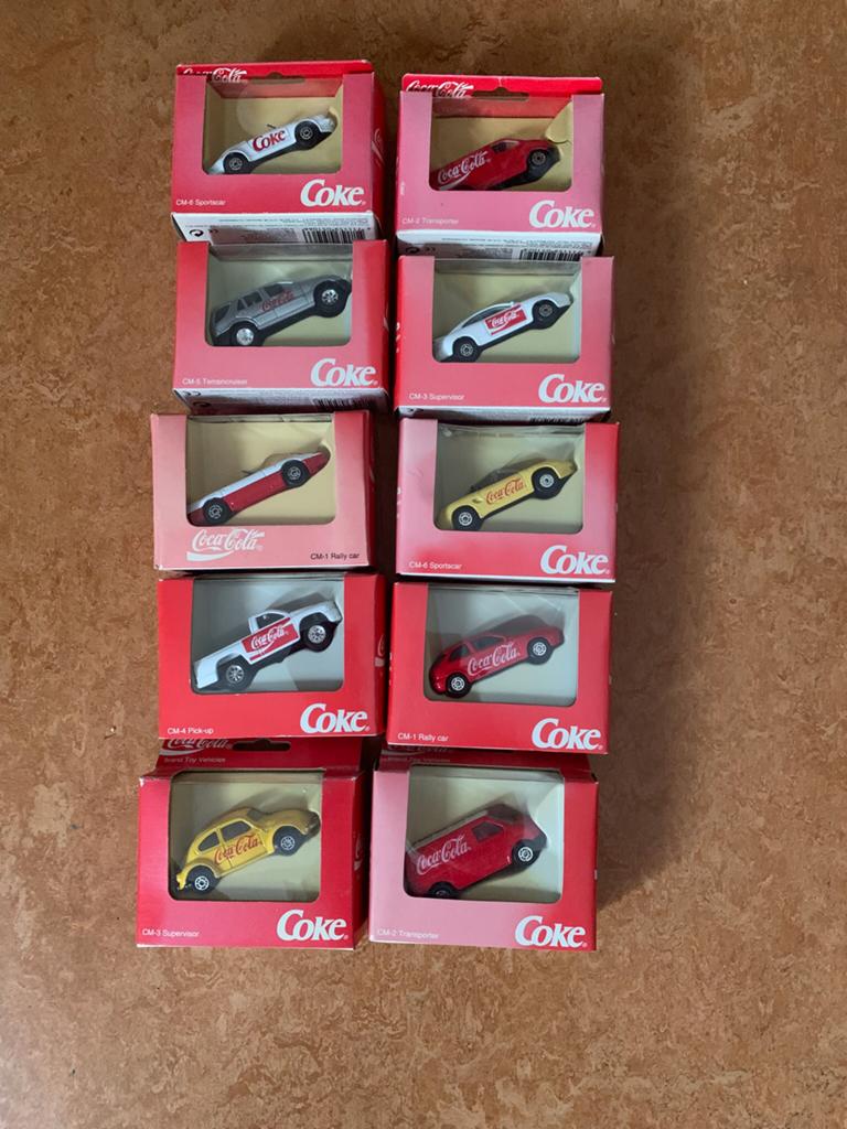 Coca cola auto’s, Ophalen of Verzenden
