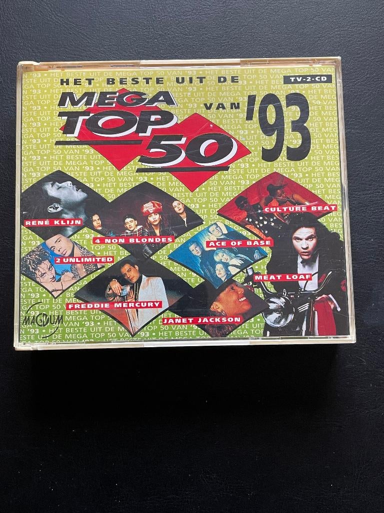 CD Het Beste uit de Mega Top 50 van 1993, Cd's en Dvd's, Cd's | Verzamelalbums, Ophalen of Verzenden, Zo goed als nieuw, Pop