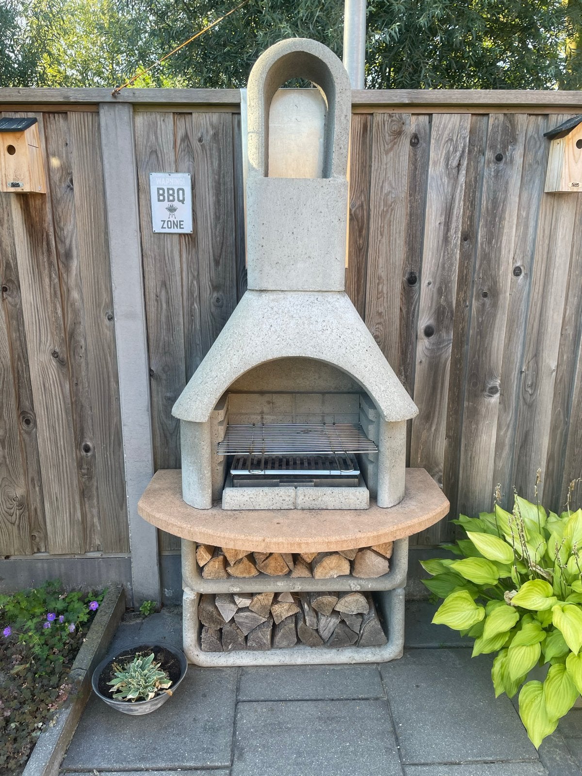 Buschbeck Capri BBQ Buitenhaard - Zo goed als nieuw, Ophalen, Zo goed als nieuw