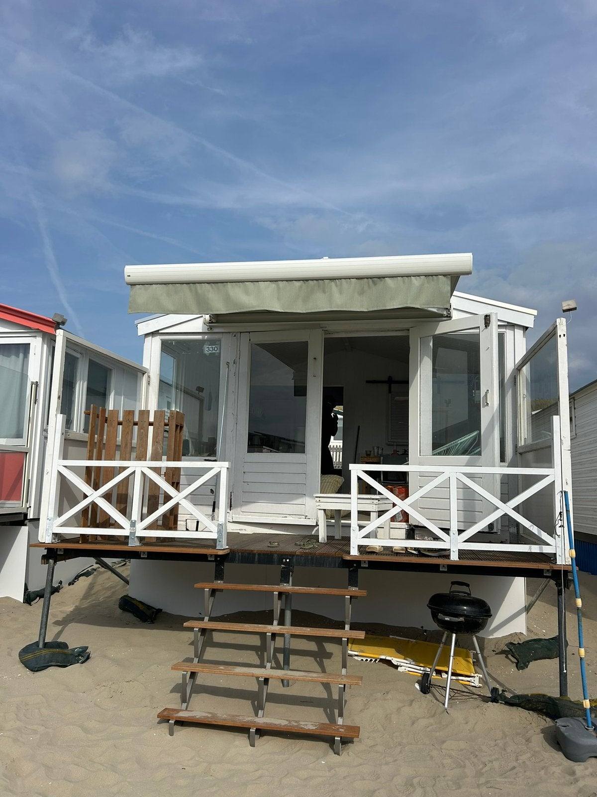 Zonneluifel nieuw! T.e.a.b., Ophalen, Nieuw, Knikarmscherm