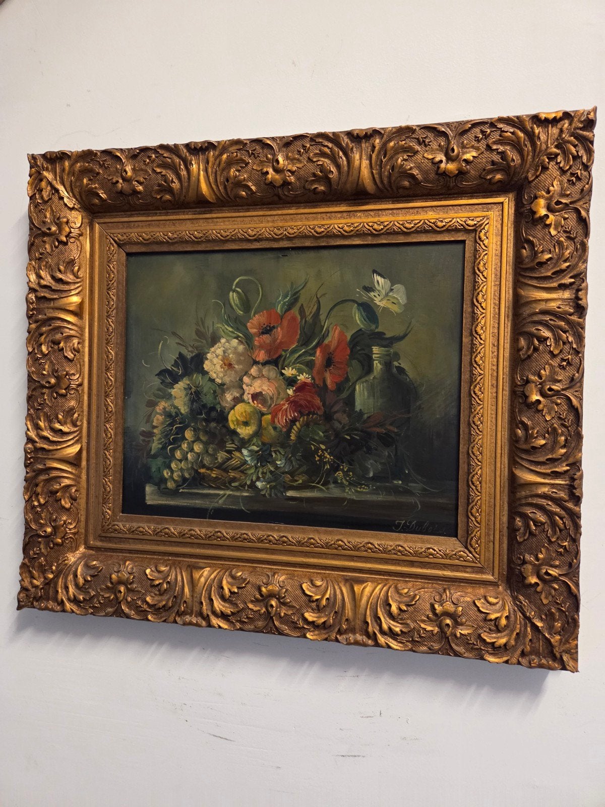 groot oud schilderij op paneel, Antiek en Kunst, Ophalen