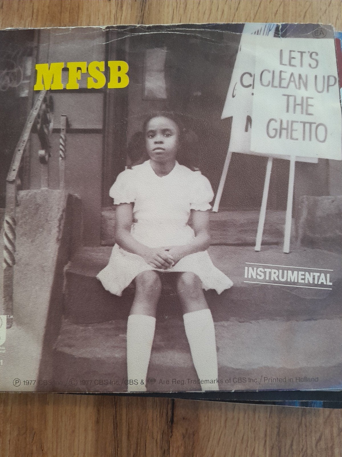 MFSB 7 inch let,s clean up the ghetto, Ophalen of Verzenden, Zo goed als nieuw, Pop