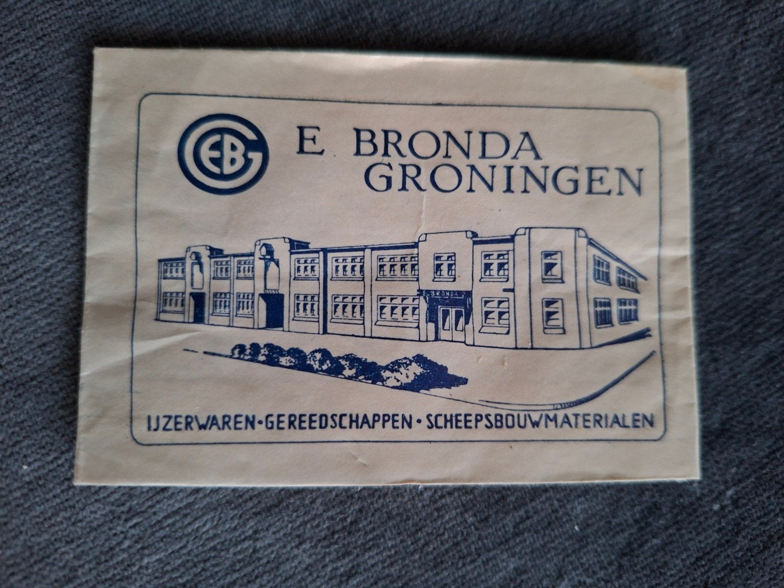 Groningen, E. Bronda, Verzamelen, Verzenden, Nederland