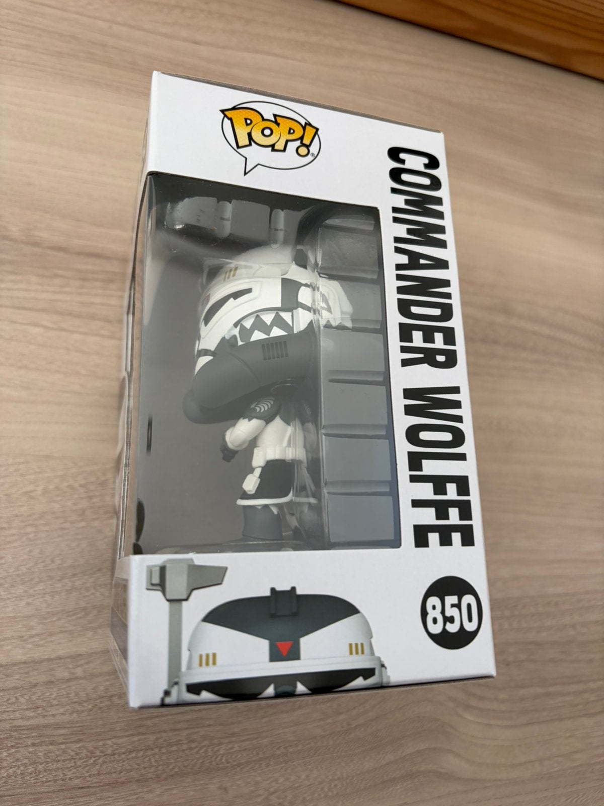 Funko Pop! Star Wars #850 – Commander Wolffe (Bobble-Head), Verzamelen, Star Wars, Funko Europe, Nieuw, Ophalen of Verzenden, Actiefiguurtje