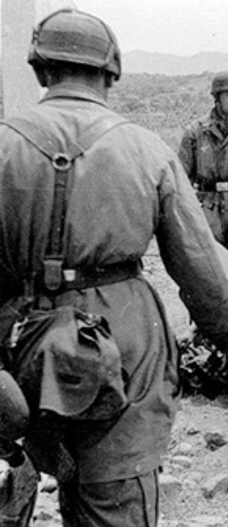 Duitse WO2 Luftwaffe Y-riem (Fallschirmjäger), Verzamelen, Ophalen of Verzenden, Luchtmacht, Duitsland, Kleding of Schoenen