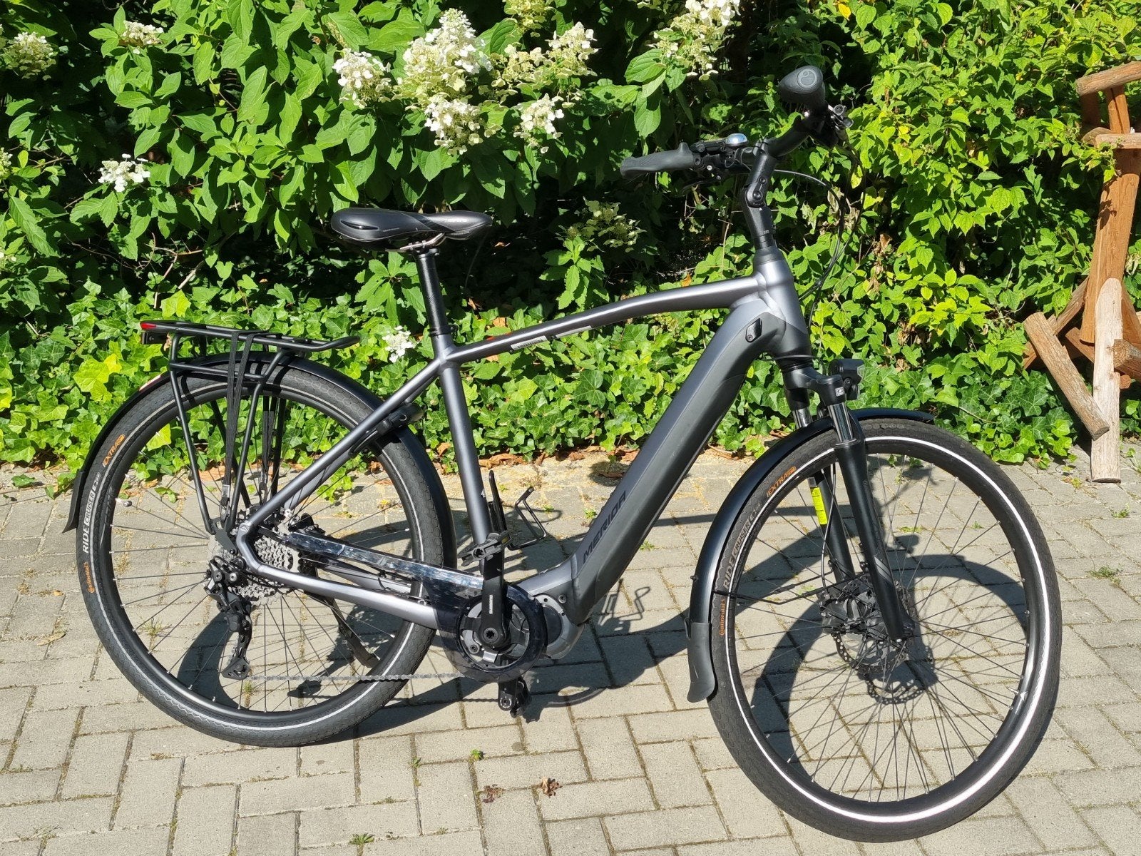 Merida eSPRESSO 500EQ-NL E-bike antraciet/grijs- Zo goed al, Ophalen of Verzenden, Zo goed als nieuw, Overige merken