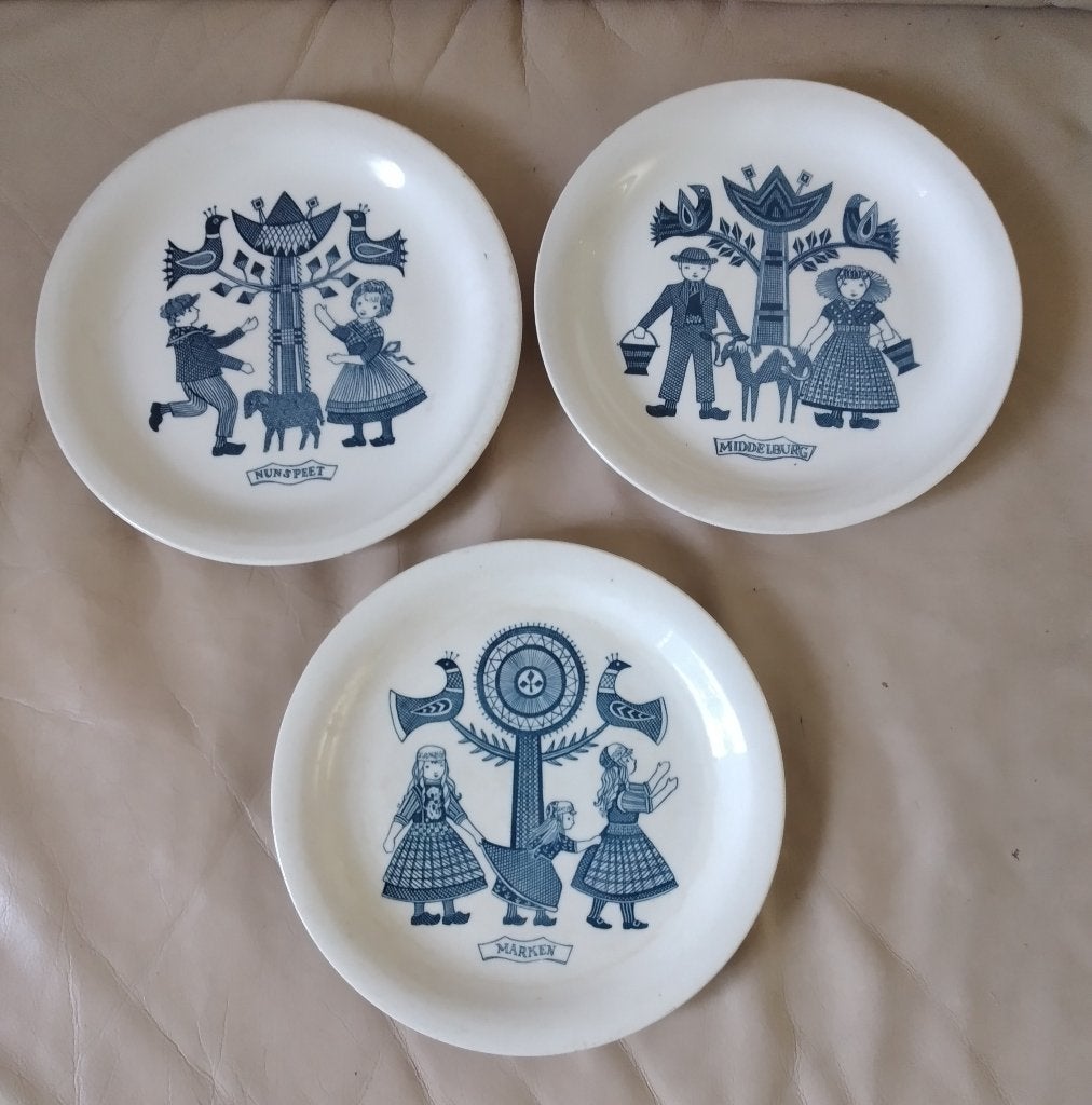 3 bordjes Royal Sphinx, Antiek en Kunst, Ophalen of Verzenden