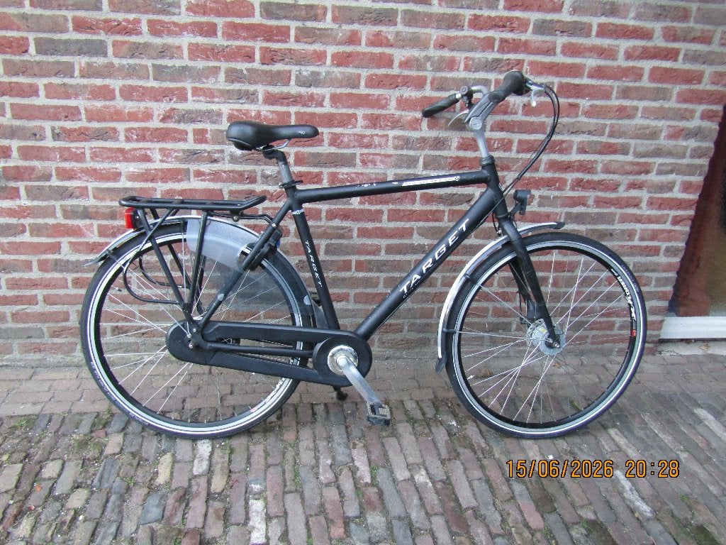 Target herenfiets Manathan H57 7 versnellingen, Gebruikt, Versnellingen, 57 tot 61 cm, Trommelrem