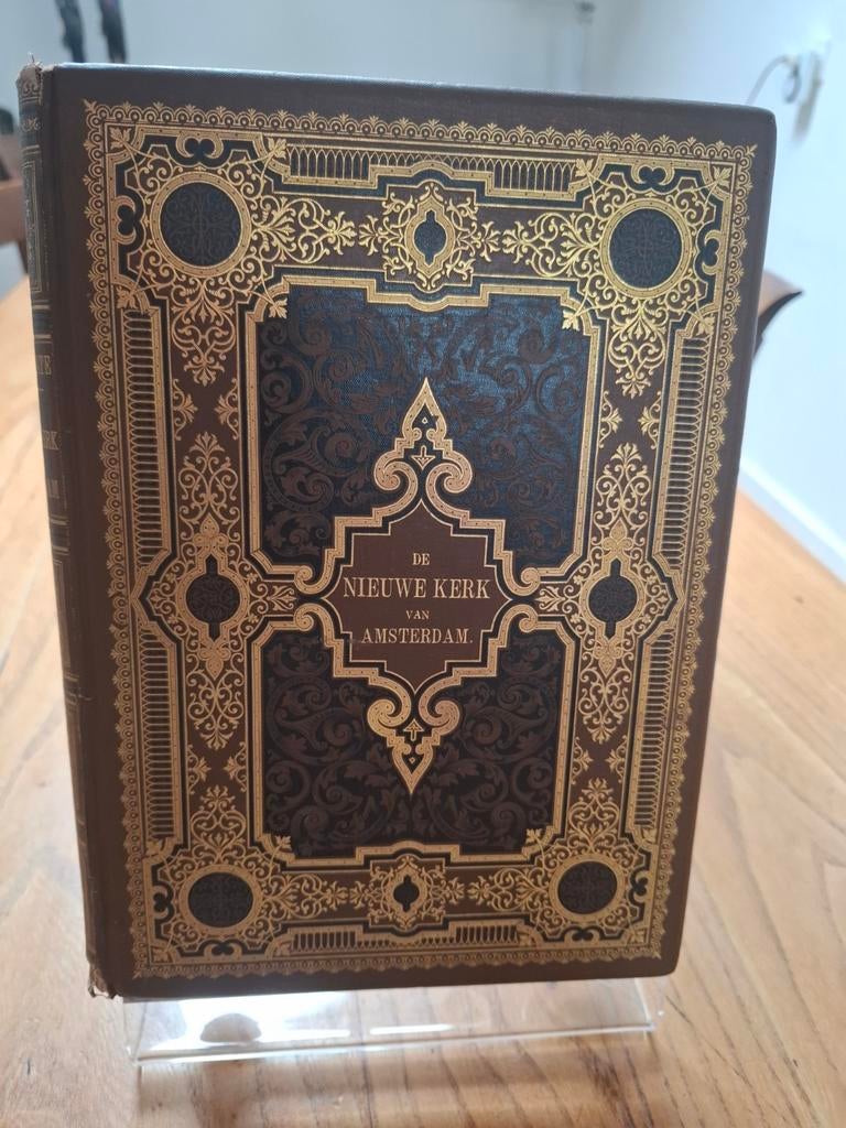 De nieuwe kerk van Amsterdam 1885  Ten Kate., Ophalen of Verzenden