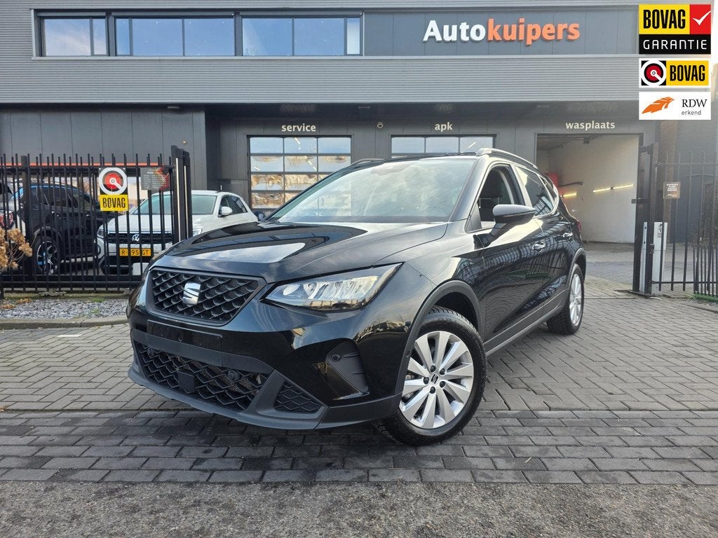 Seat Arona 1.0 TSI Style | Met o.a. AppleCarPlay/AndroidAuto, 12 maanden, Stof, Gebruikt, Arona