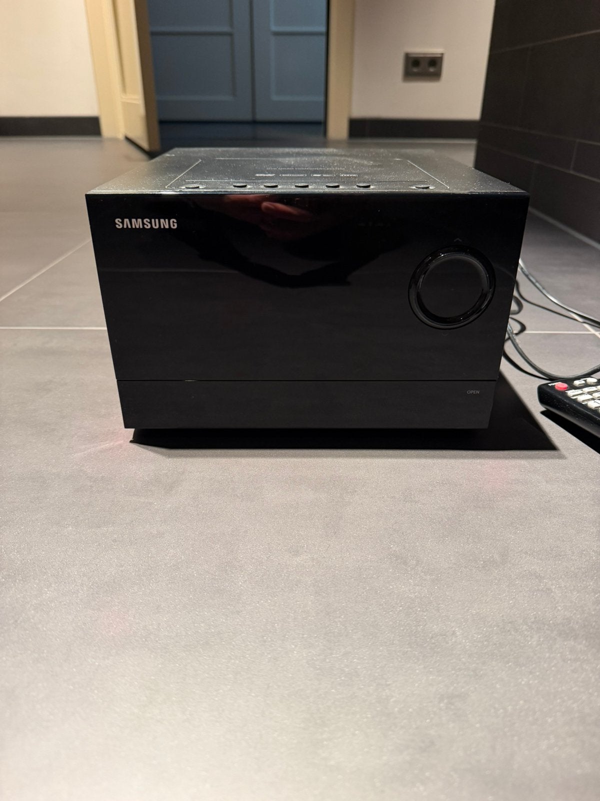 Samsung MM-C330D compact audiosysteem, Overige merken, Ophalen of Verzenden, Zo goed als nieuw, Microset
