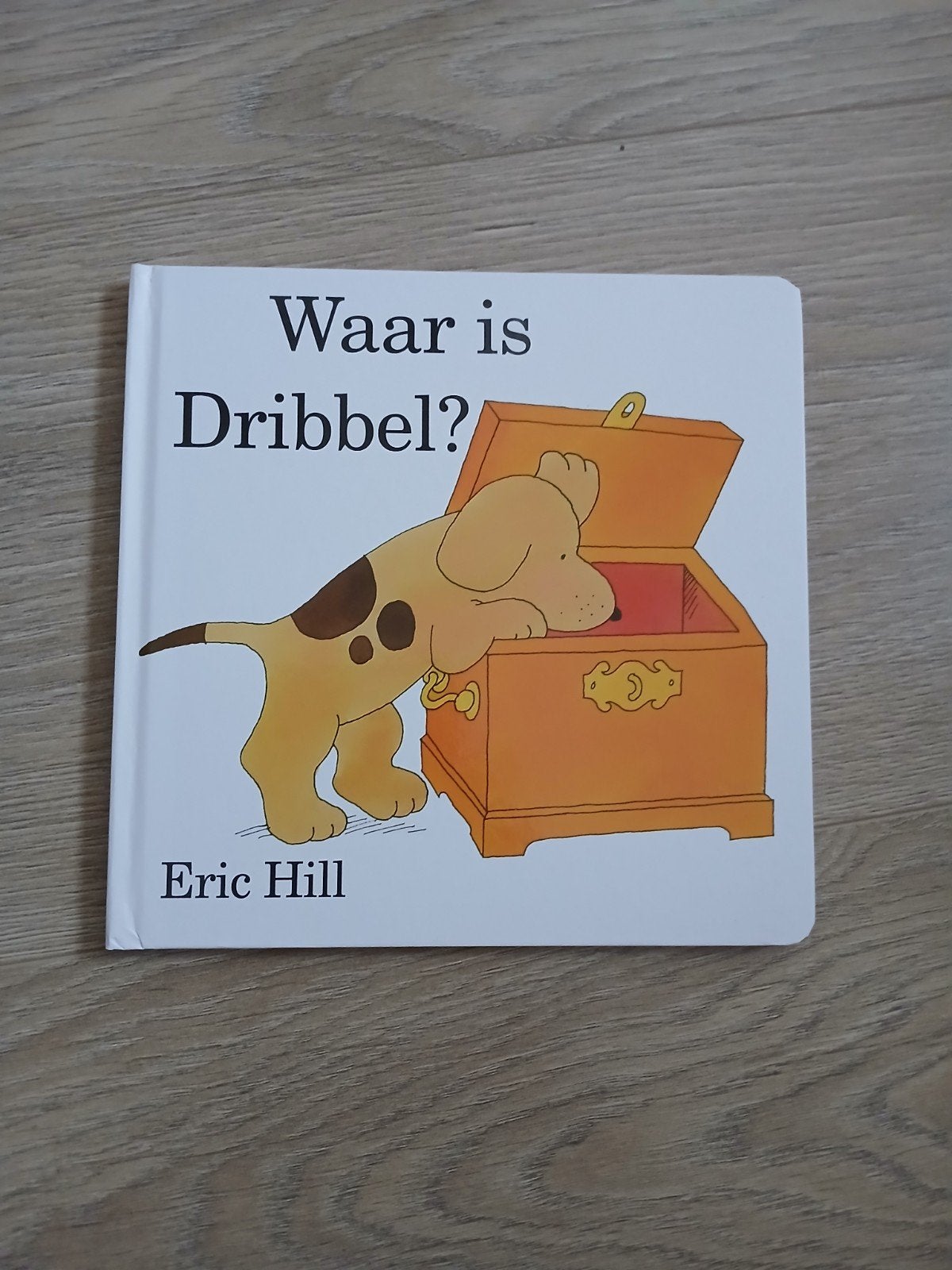 Waar is Dribbel? - Klassiek zoekboek van Eric Hill, Boeken, Fictie algemeen, Jongen of Meisje, Nieuw, Ophalen of Verzenden
