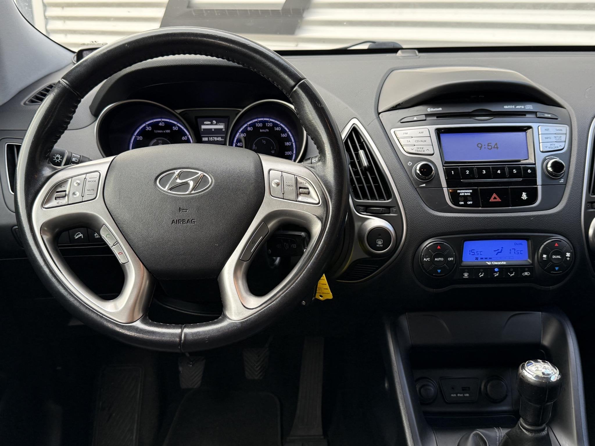 Hyundai ix35 2.0i Style Clima|Trekhaak|Cruise|PDC|N.A.P|APK, Auto's, Gebruikt, 4 cilinders, Leder en Stof, 163 pk