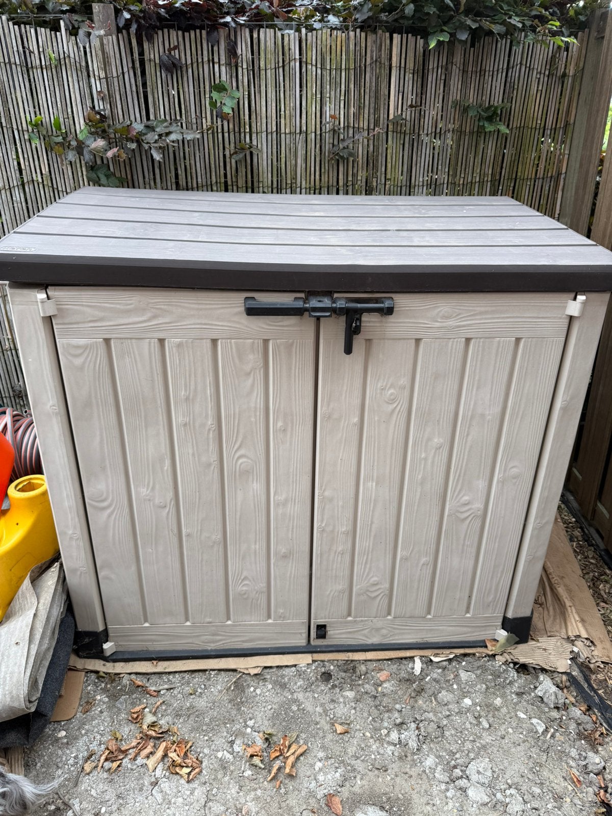 Keter store it out box, Tuin en Terras, Bergingen en Tuinkasten, Ophalen, Gebruikt, Kunststof, Overige typen