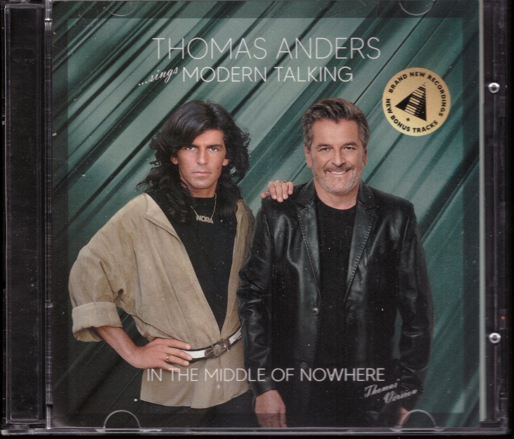 Thomas Anders 2 CD Sings Modern Talking In The Middle Of, Verzenden, Zo goed als nieuw, Overige genres, Album