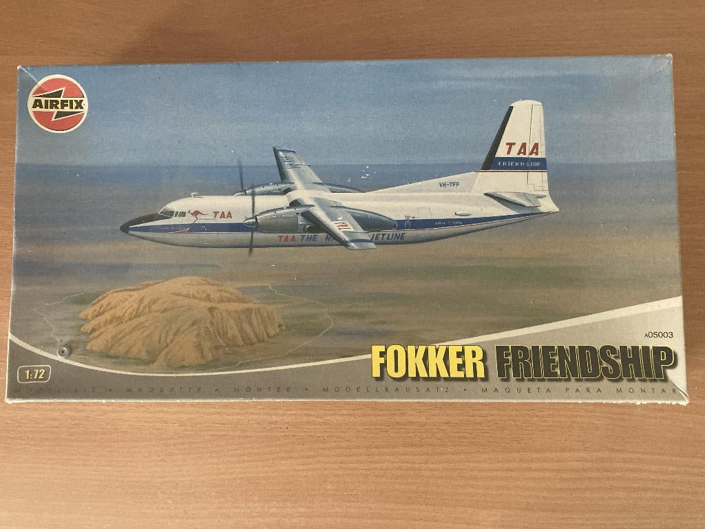 Airfix Fokker Friendship, Overige merken, 1:72 tot 1:144, Ophalen of Verzenden, Zo goed als nieuw
