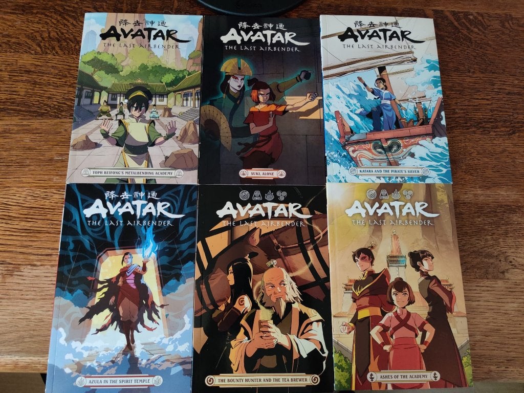 Avatar: The Last Airbender comics 6 stuks, Boeken, Gelezen, Amerika, Verzenden, Faith Erin Hicks
