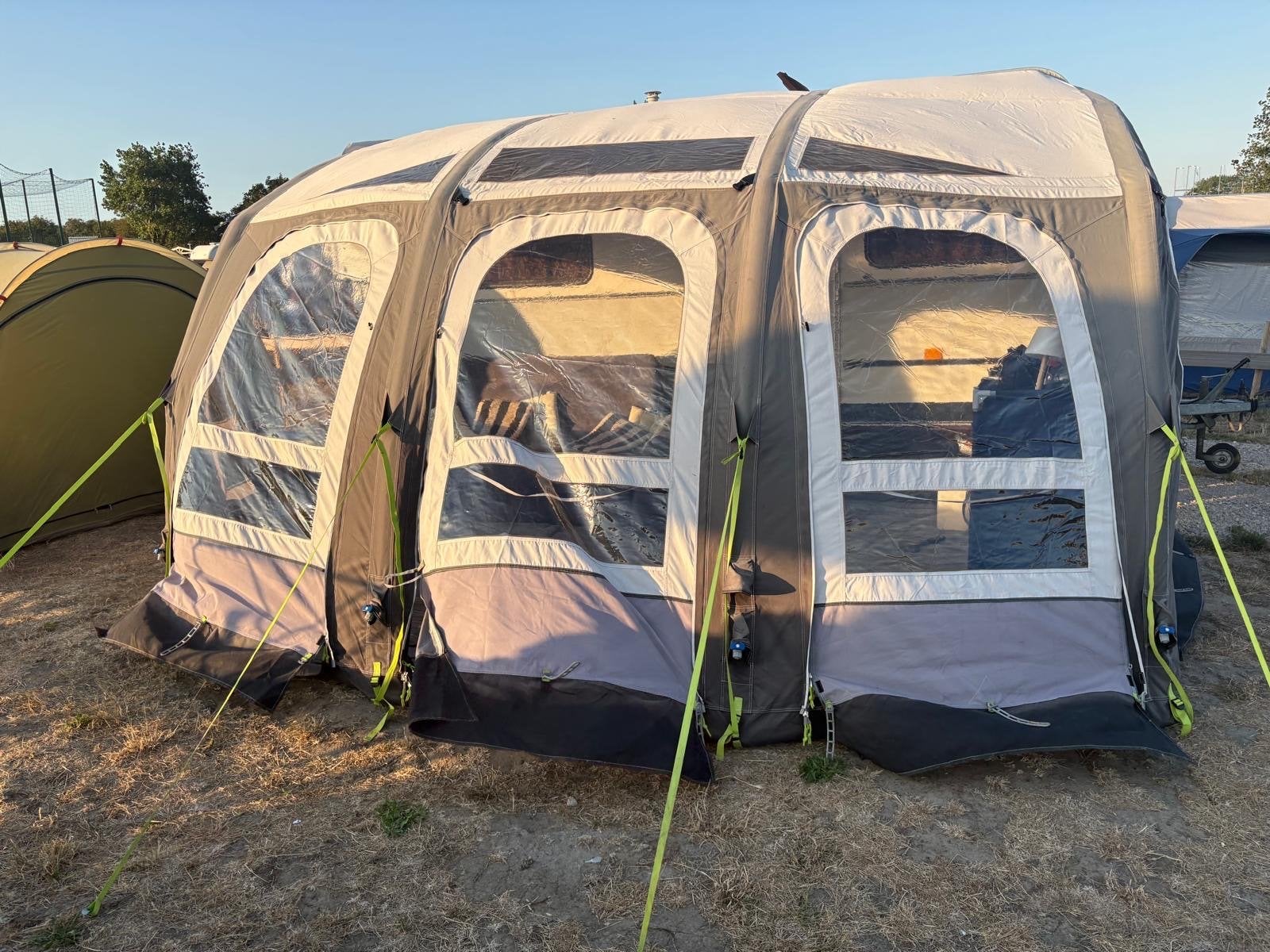 Kampa Air 420 voortent, Caravans en Kamperen, Ophalen of Verzenden, Gebruikt