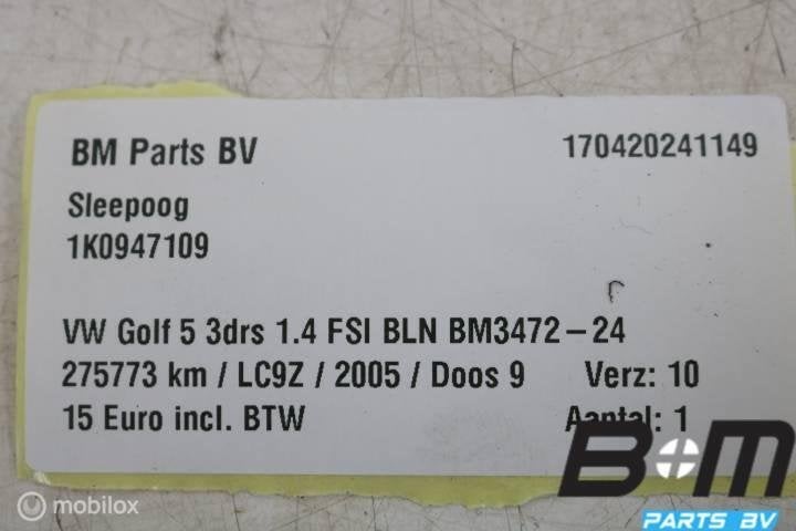 Sleepoog VW Golf 5 1K0947109, Gebruikt