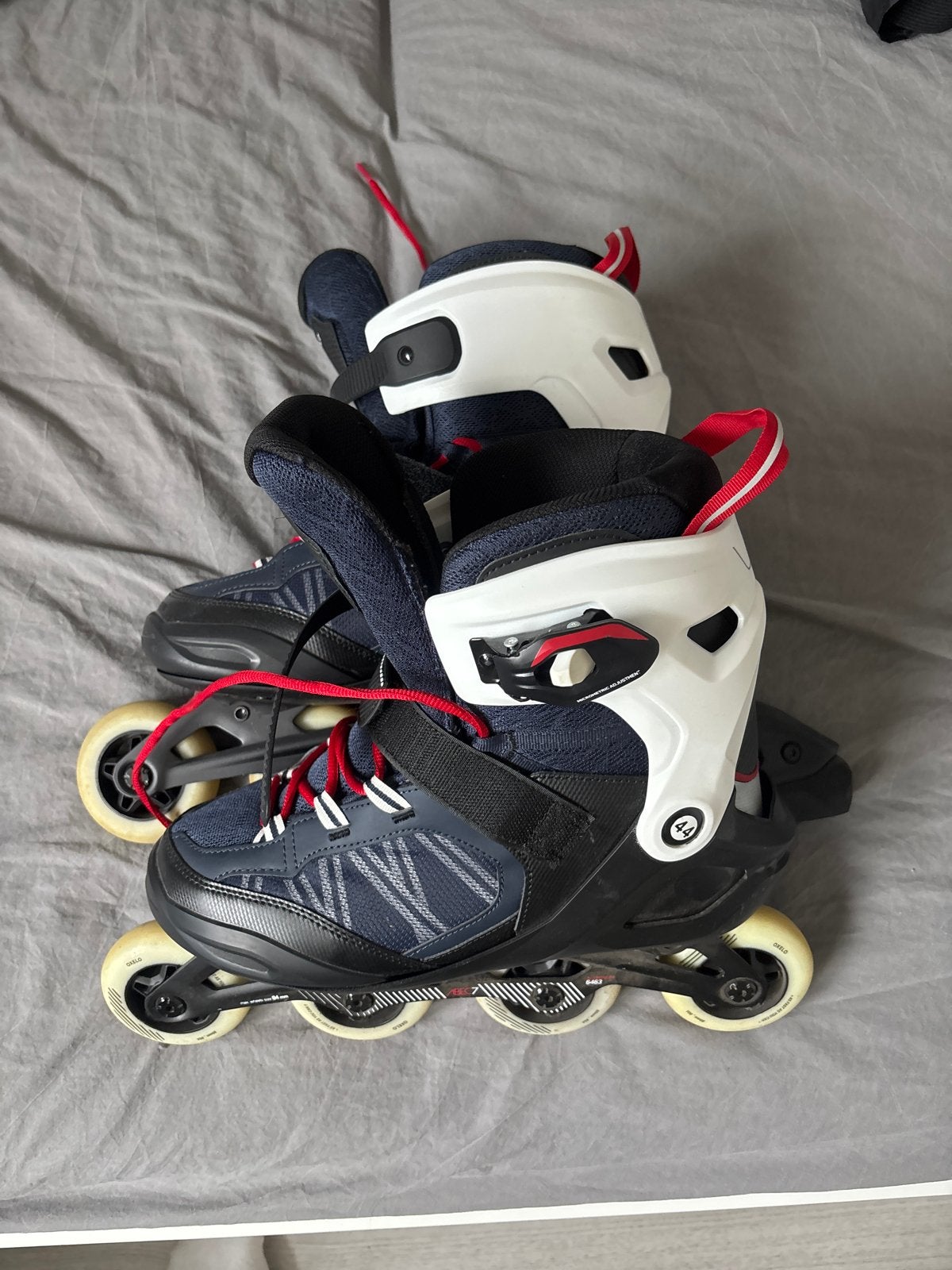 Oxelo 500 Skates skeelers - Maat 44, Sport en Fitness, Skeelers, Overige merken, Gebruikt, Ophalen of Verzenden, Inline skates 4 wielen