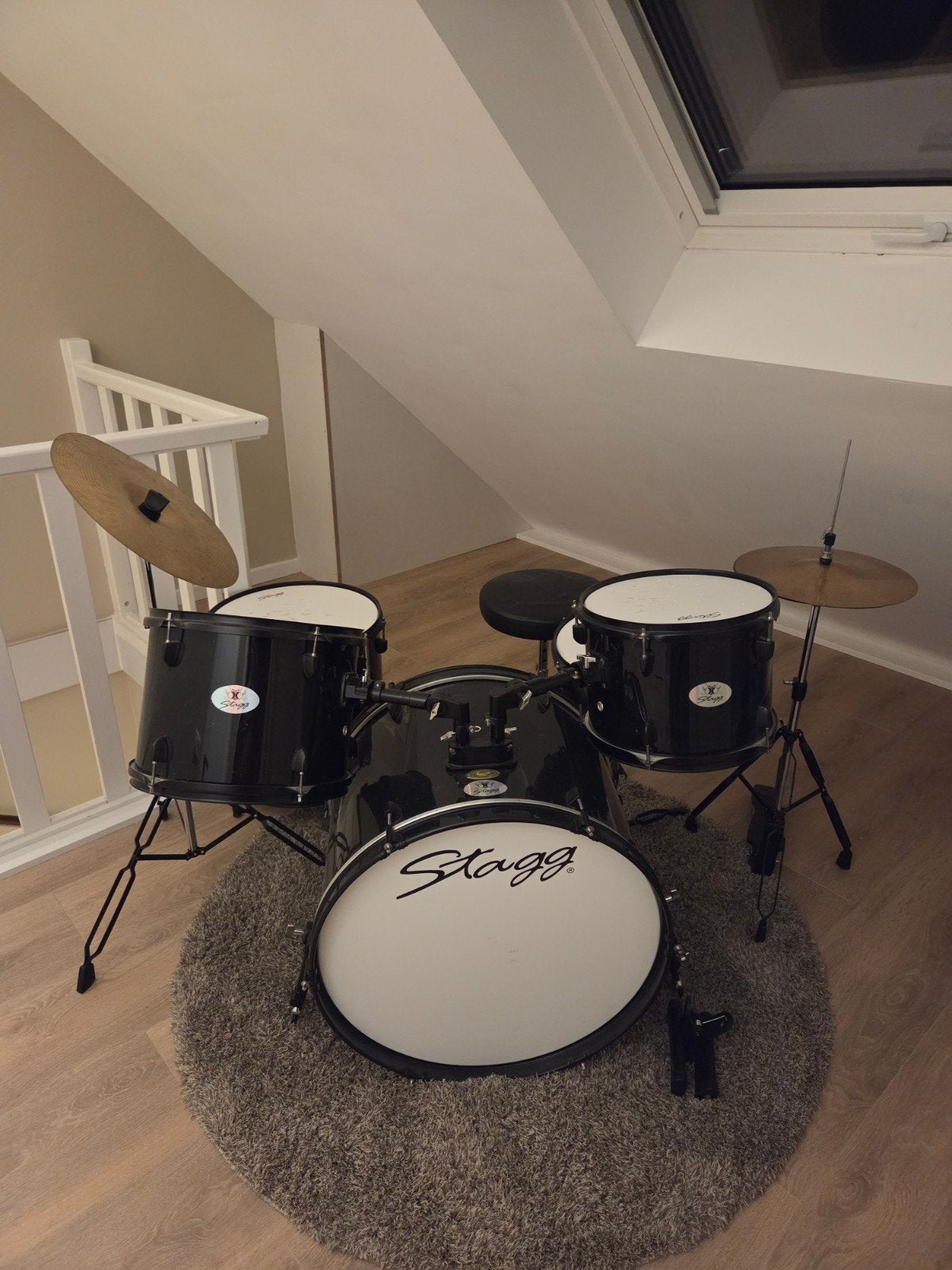 Stagg drumstel, Muziek en Instrumenten, Drumstellen en Slagwerk, Ophalen, Gebruikt, Overige merken