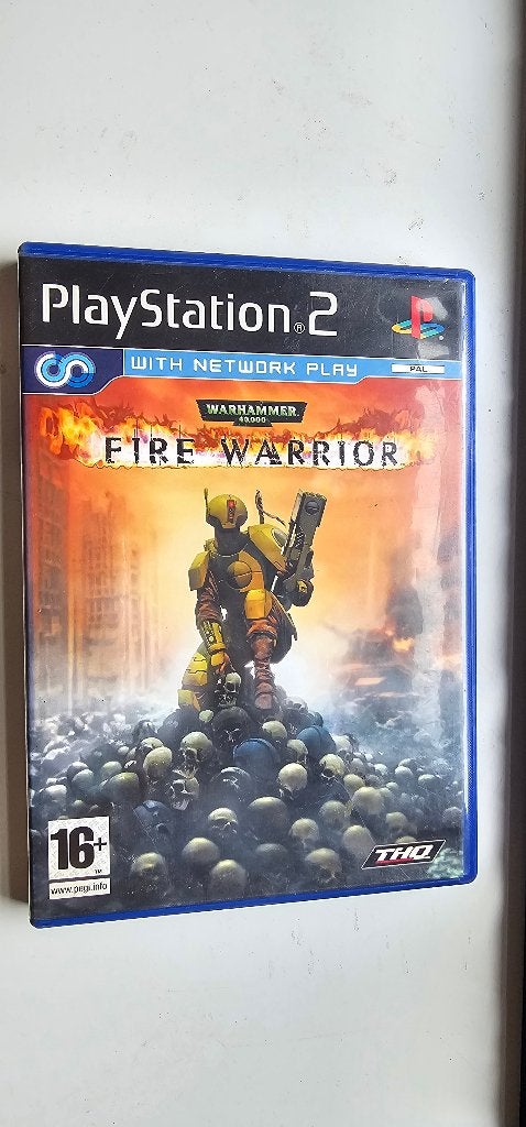 Warhammer 40K Fire Warrior PS2, Spelcomputers en Games, Games | Sony PlayStation 2, Avontuur en Actie, Gebruikt, 1 speler, Eén computer