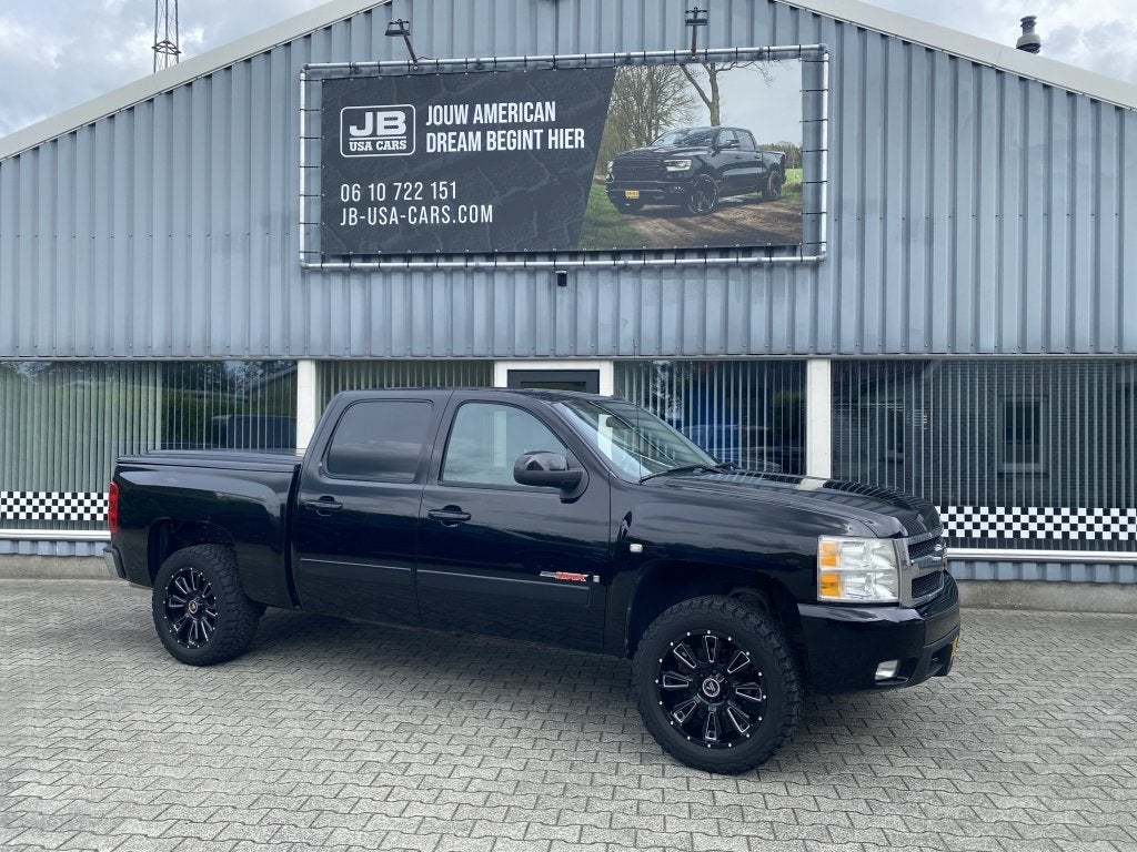 Chevrolet Silverado C1500 V8 6.0 LPG (bj 2008), Automaat, Gebruikt, 8 cilinders, Zwart