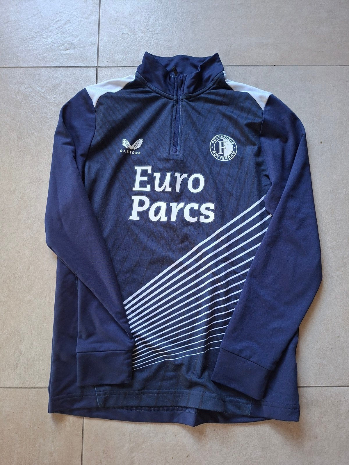Feyenoord training top maat 164, Maat XS of kleiner, Ophalen of Verzenden, Gebruikt, Shirt