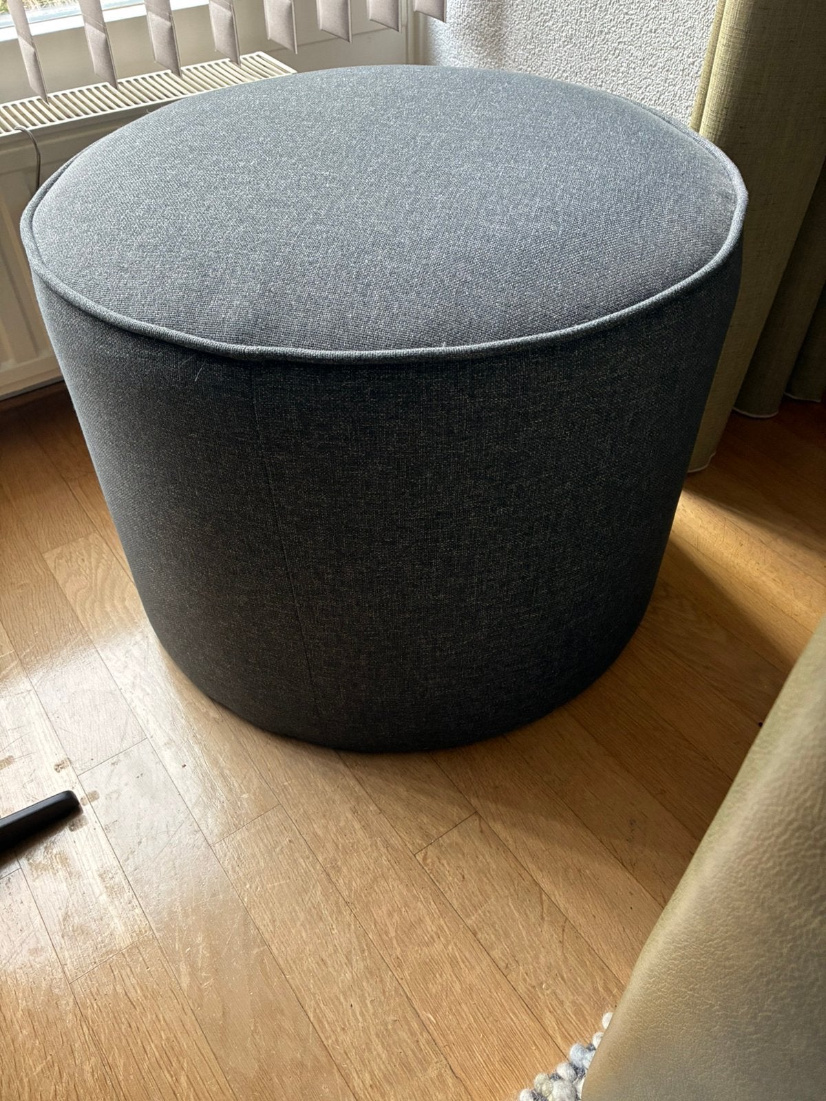 ikea grundsjo poef of bijzettafel met dienblad, Ophalen, Modern,, Rond, Minder dan 50 cm