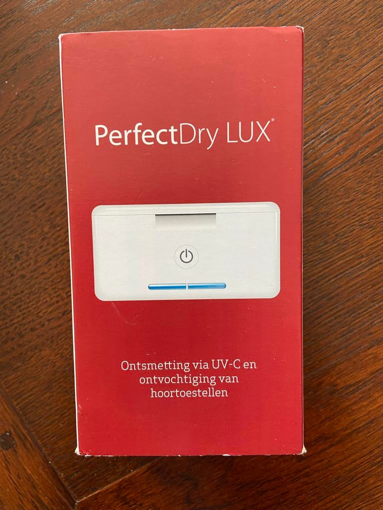 PerfectDry Lux UV-C Desinfectie en Droger voor Hoortoestelle, Ophalen of Verzenden, Zo goed als nieuw