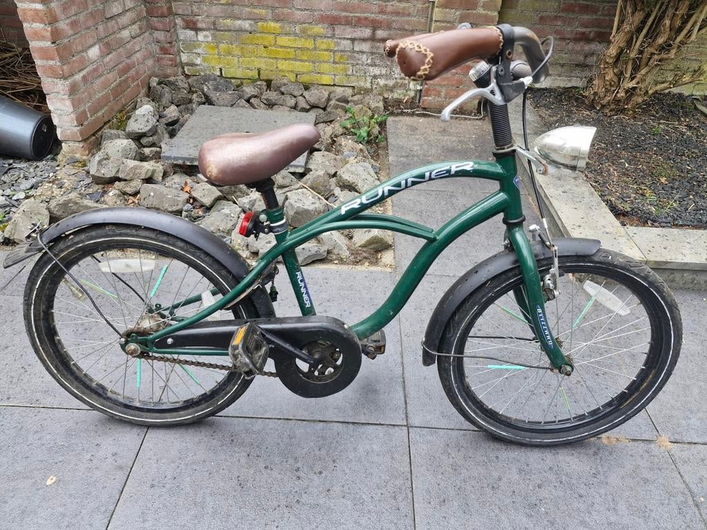 Opknapper: 20 inch fiets met handrem en terugtraprem, Fietsen en Brommers, Fietsen | Kinderfietsjes, Ophalen, Gebruikt, Terugtraprem