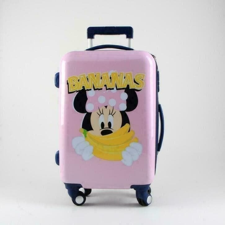Minnie Mouse Trolley Koffer ABS - Disney - Gratis Verzending, 50 tot 60 cm, Hard kunststof, Nieuw, Ophalen of Verzenden