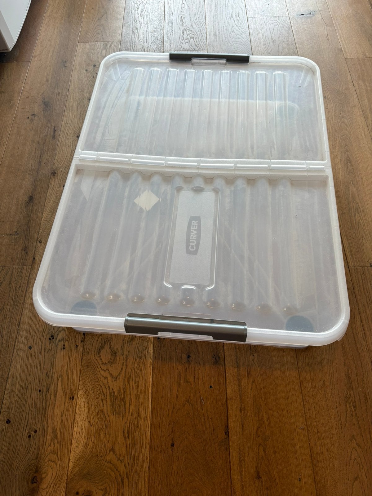 Ruime curver opbergbak 78x57x15, Ophalen, Gebruikt, 40 tot 60 cm, 75 tot 100 cm