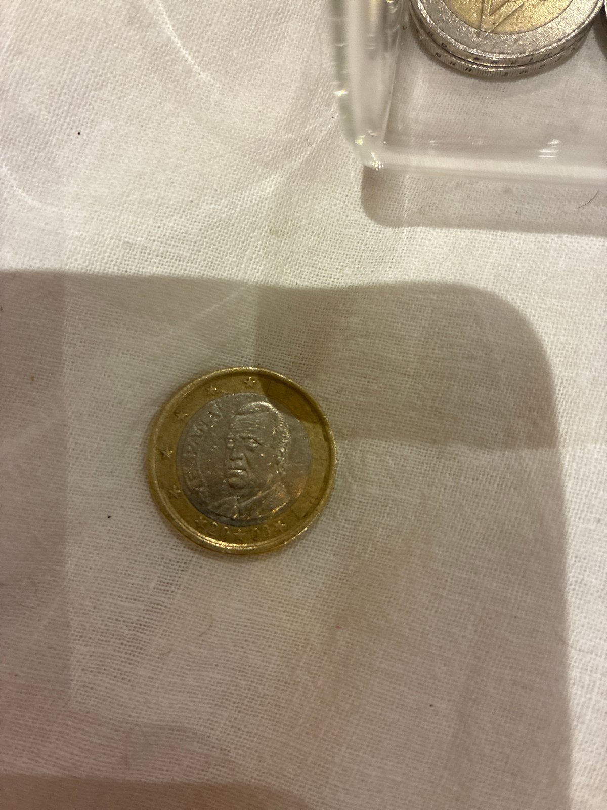 Zeldzame 1 euro munt uit Spanje, Ophalen of Verzenden, Spanje, 1 euro, Losse munt
