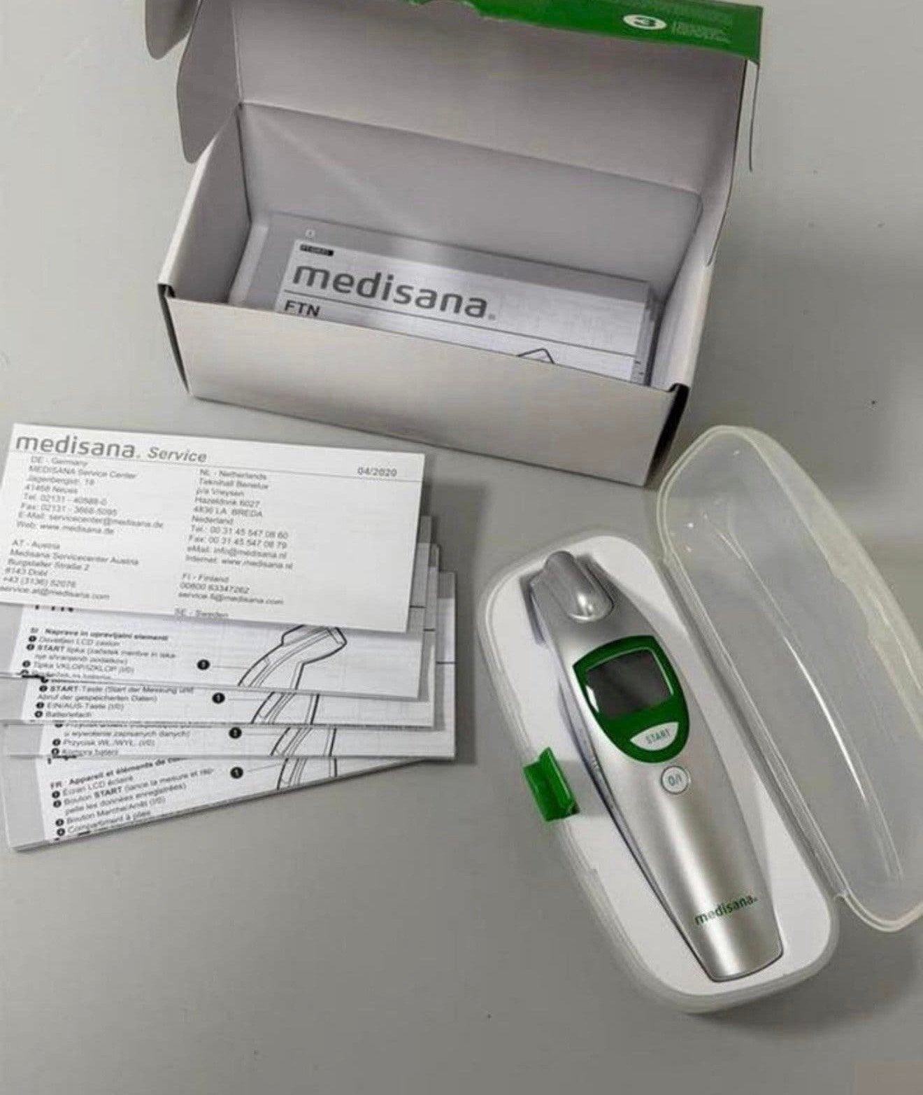 Medisana FTN Digitale Voorhoofdthermometer 6-1 thermometer, P, P, P, Nieuw