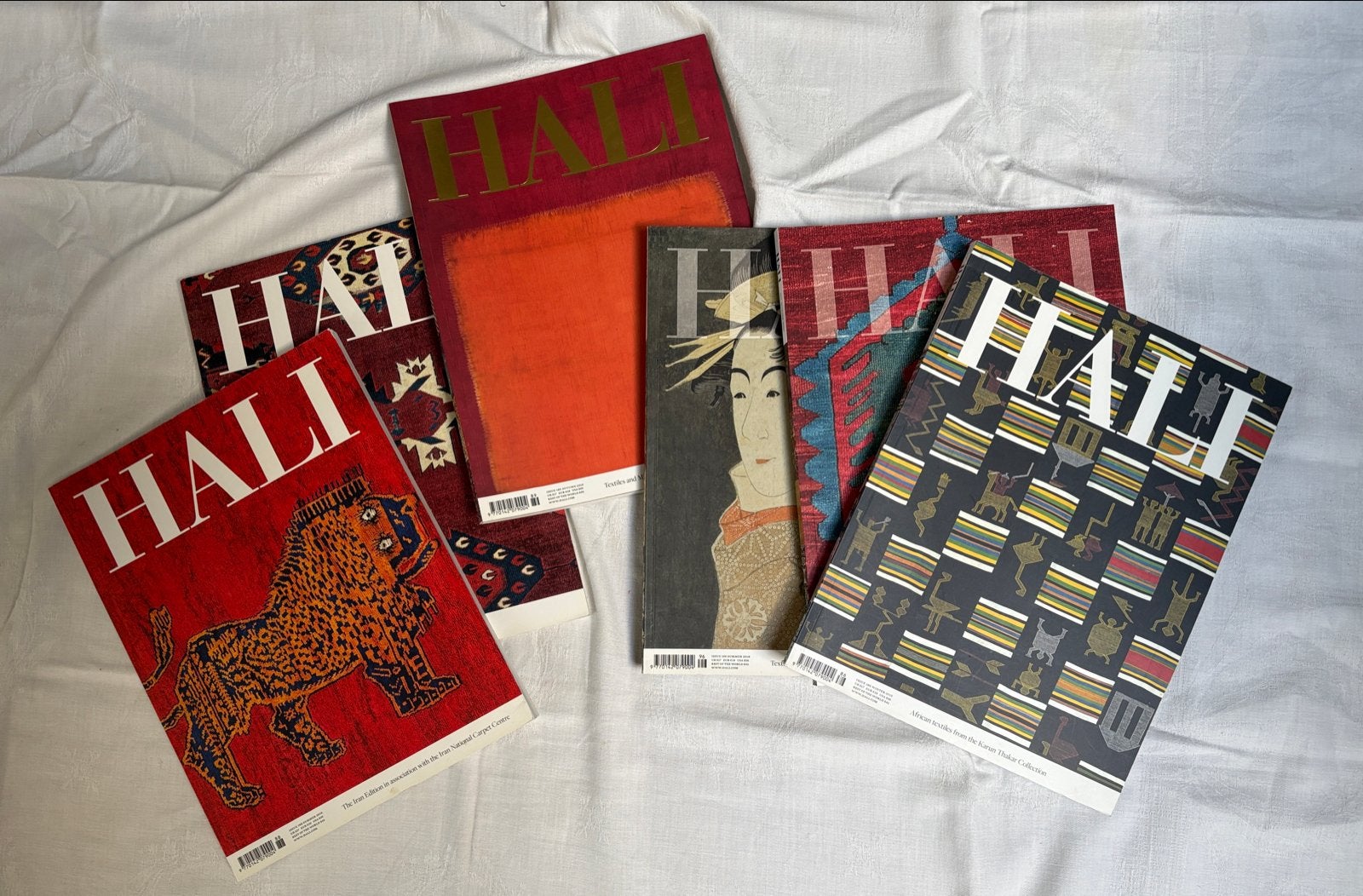 HALI: gezaghebbend  tijdschrift, tapijten en textiel, Ophalen, Gelezen, Overige typen