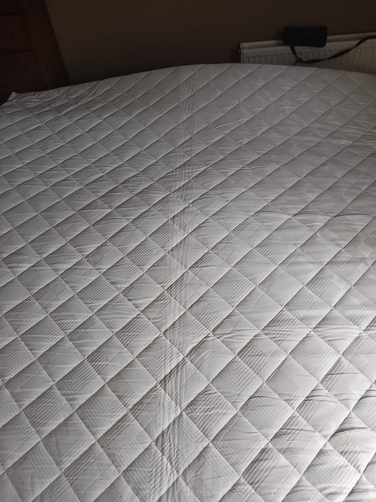 Nieuwe Oeko-Tex stevige topper 200x200, Oeko Tex, ., Ophalen of Verzenden, 200 cm