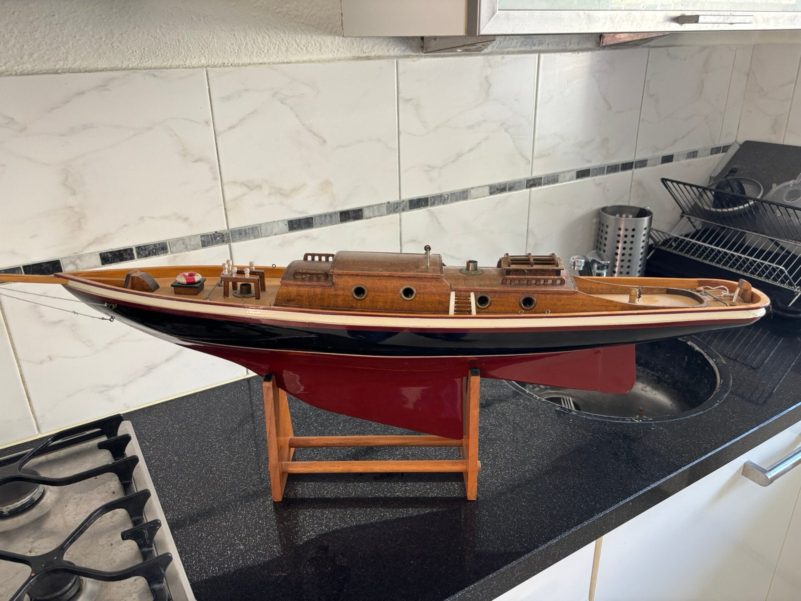 T.k.a. Modelbouw boot, Ophalen of Verzenden, Gebruikt, Groter dan 1:32