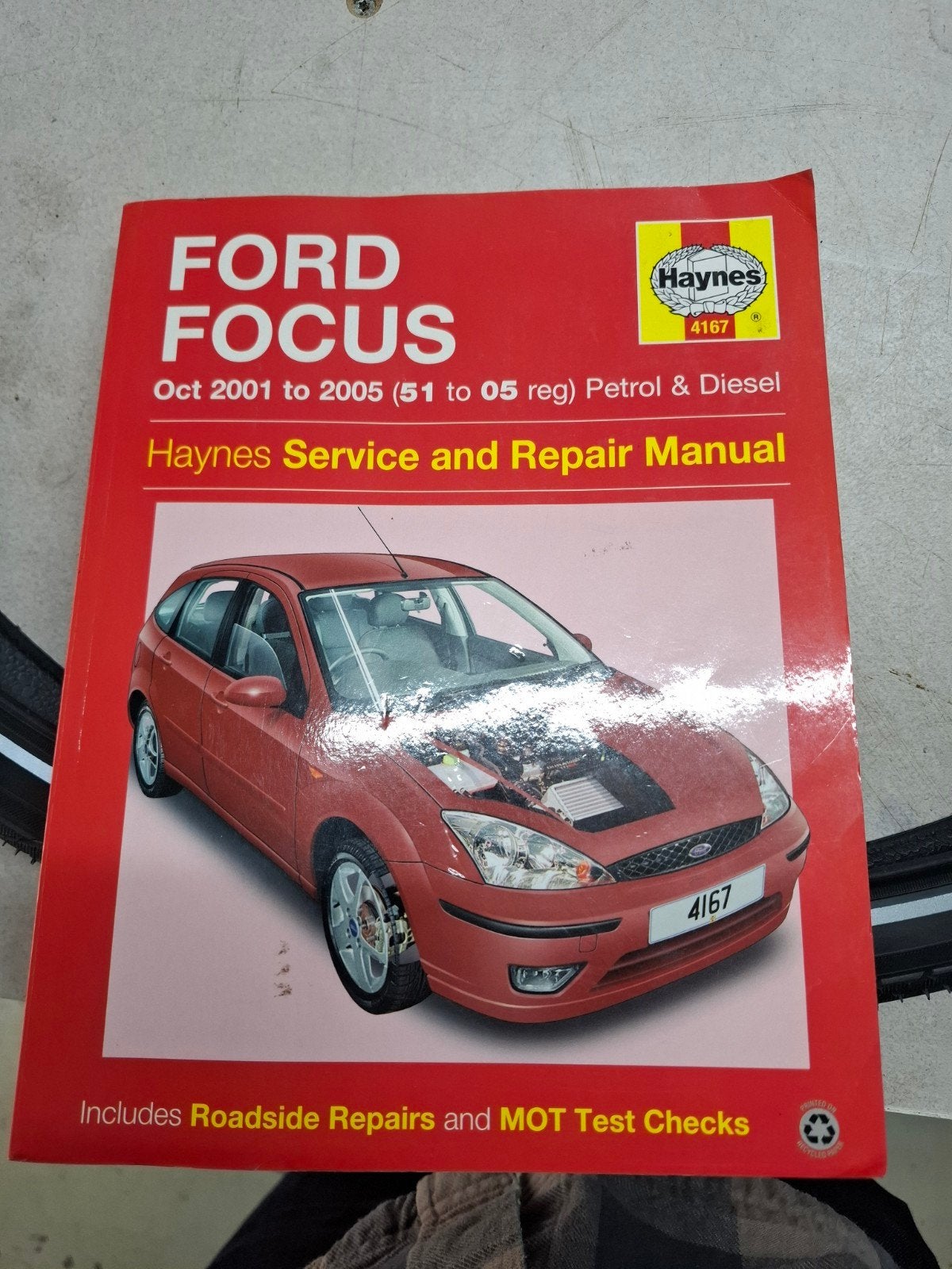 Haynes Service Manual Ford Focus mk1, Boeken, Ophalen of Verzenden, Zo goed als nieuw, Ford