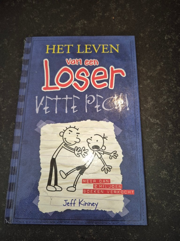 Het leven van een loser, Boeken, Ophalen of Verzenden, Zo goed als nieuw, Jeff Kinney