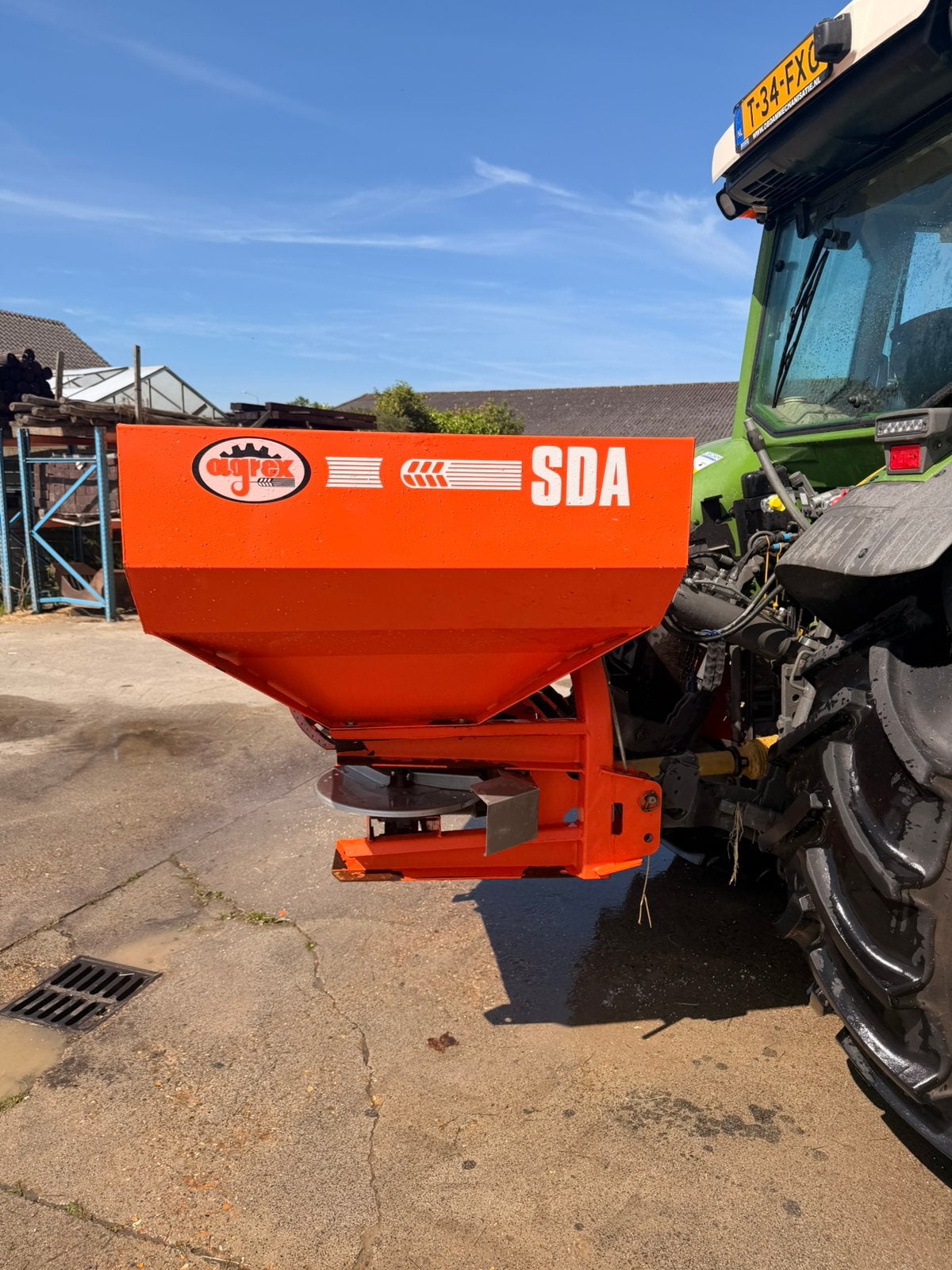 Agrex SDA800 Kunstmeststrooier – nette staat, Ophalen, Akkerbouw, Gewasbescherming en Bemesting