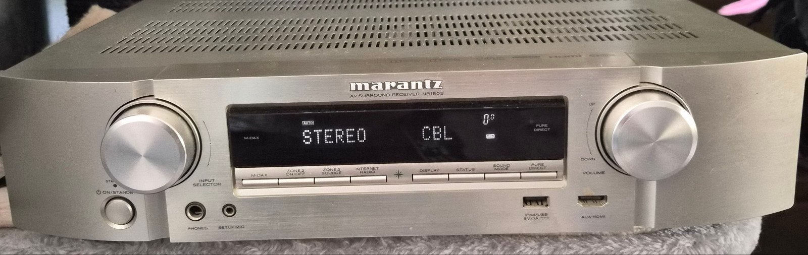 Marantz nr1603, Audio, Tv en Foto, Versterkers en Receivers, Ophalen, Gebruikt, Marantz