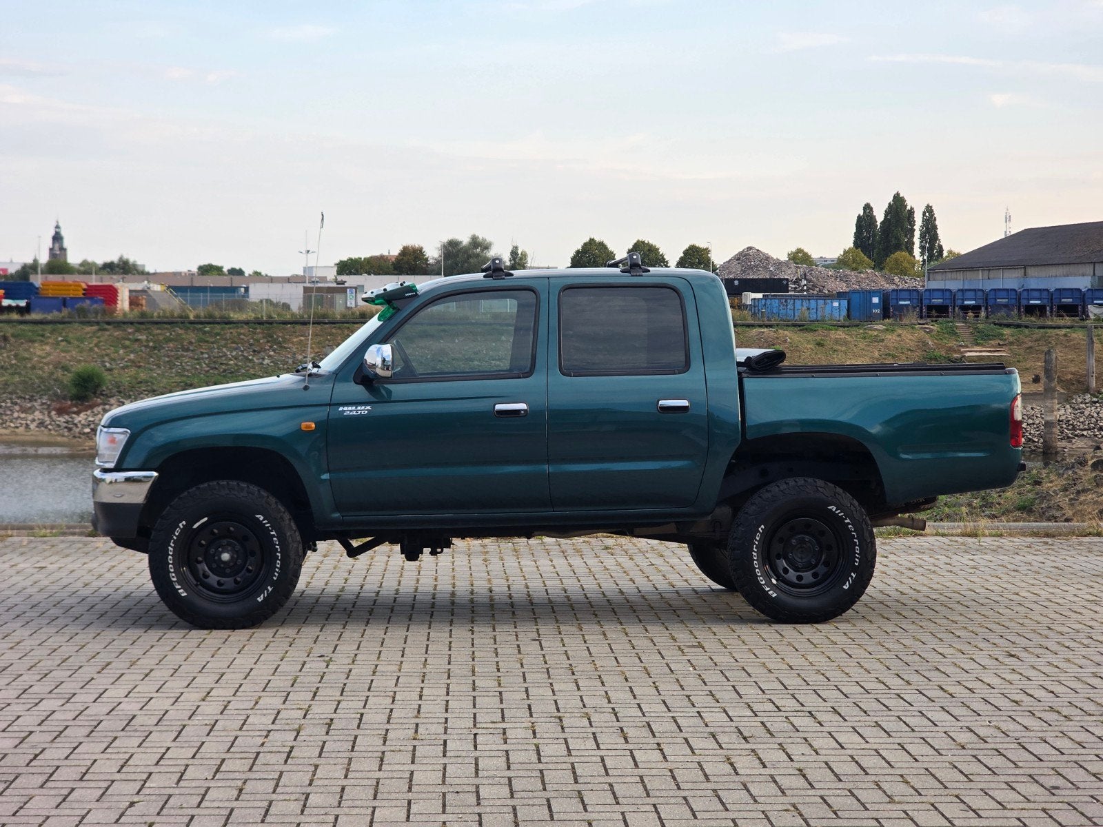 Toyota Hilux 2.4 td SR5, Auto's, Stof, Particulier, Elektrische ramen, Onderhoudsboekje