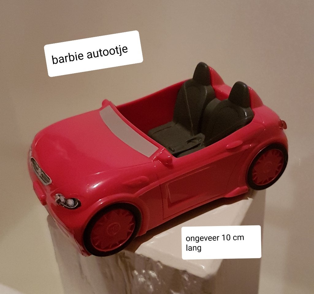 Barbie autootje, klein, Ophalen of Verzenden, Barbie