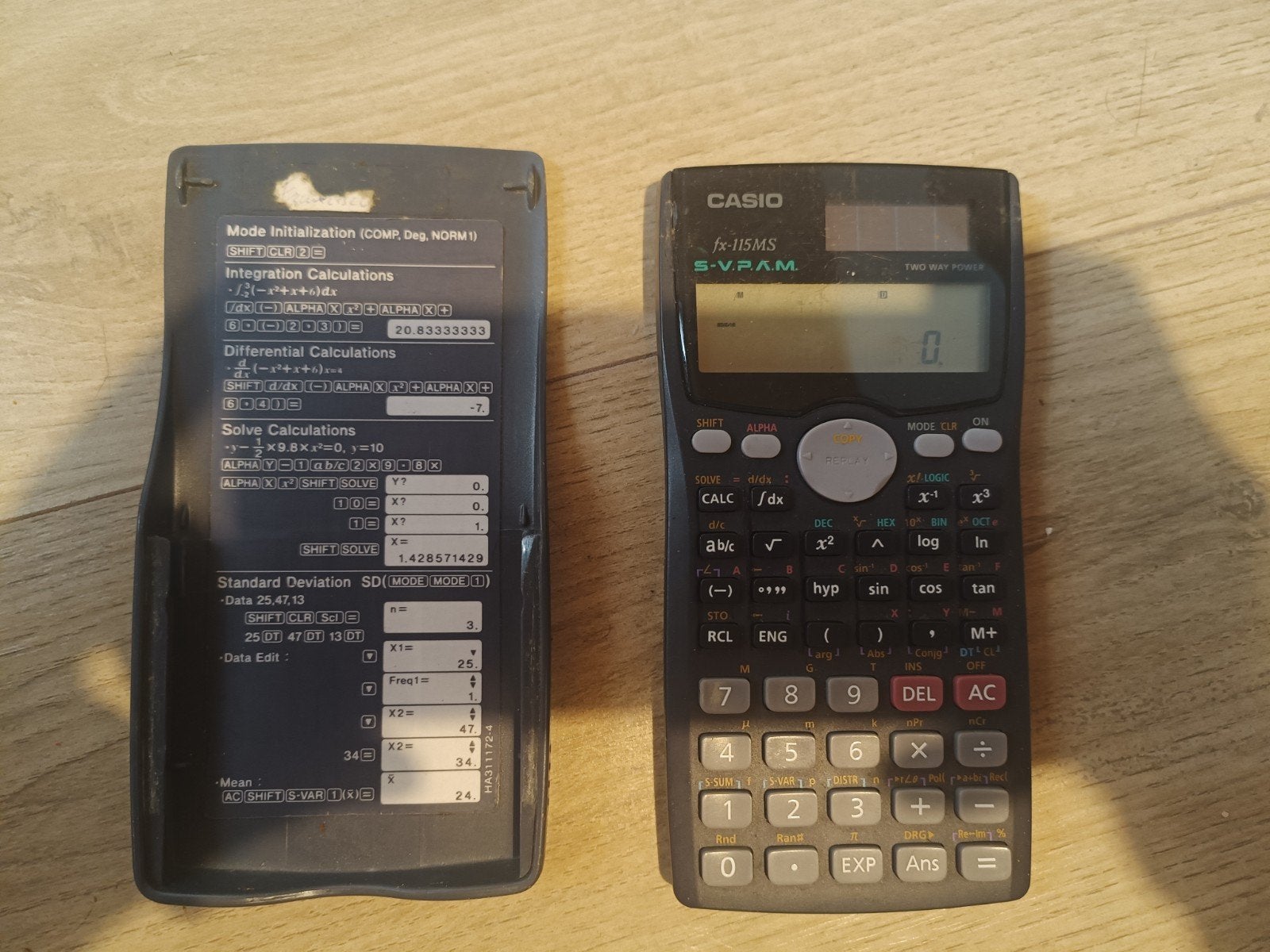 Casio rekenmachine, Diversen, Rekenmachines, Ophalen of Verzenden, Gebruikt