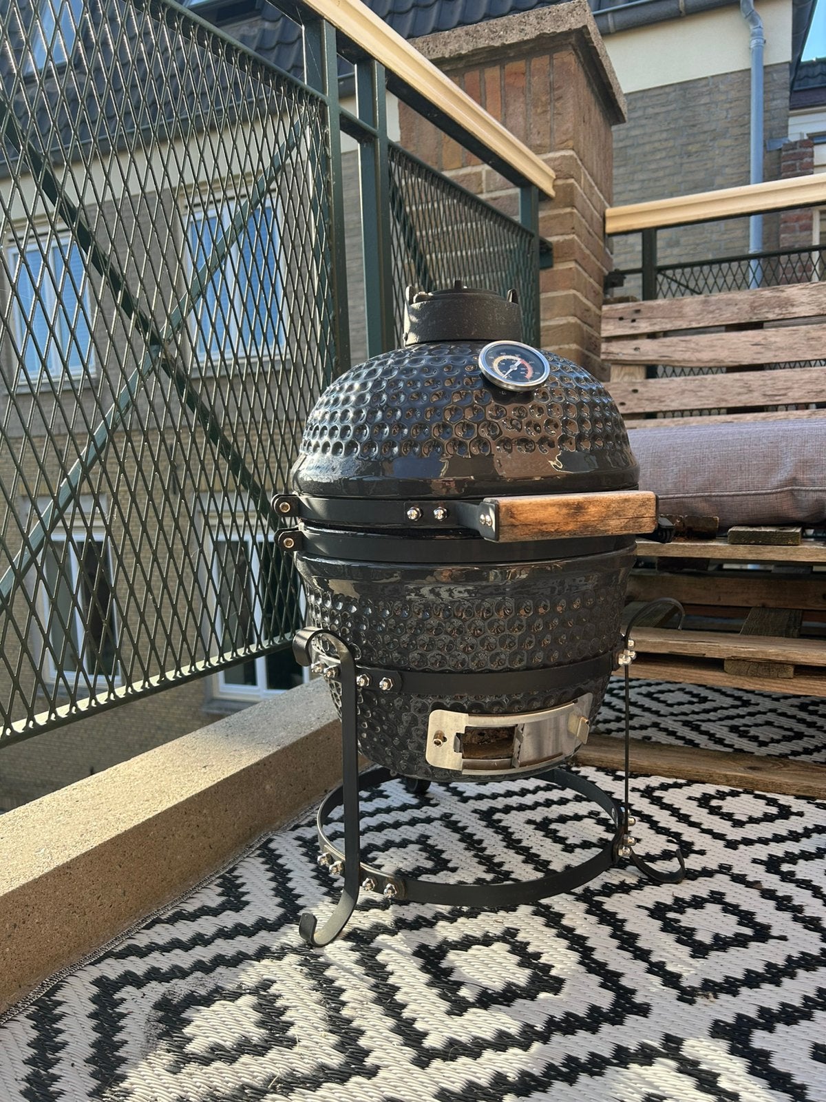 Kamado bbq, Ophalen, Zo goed als nieuw