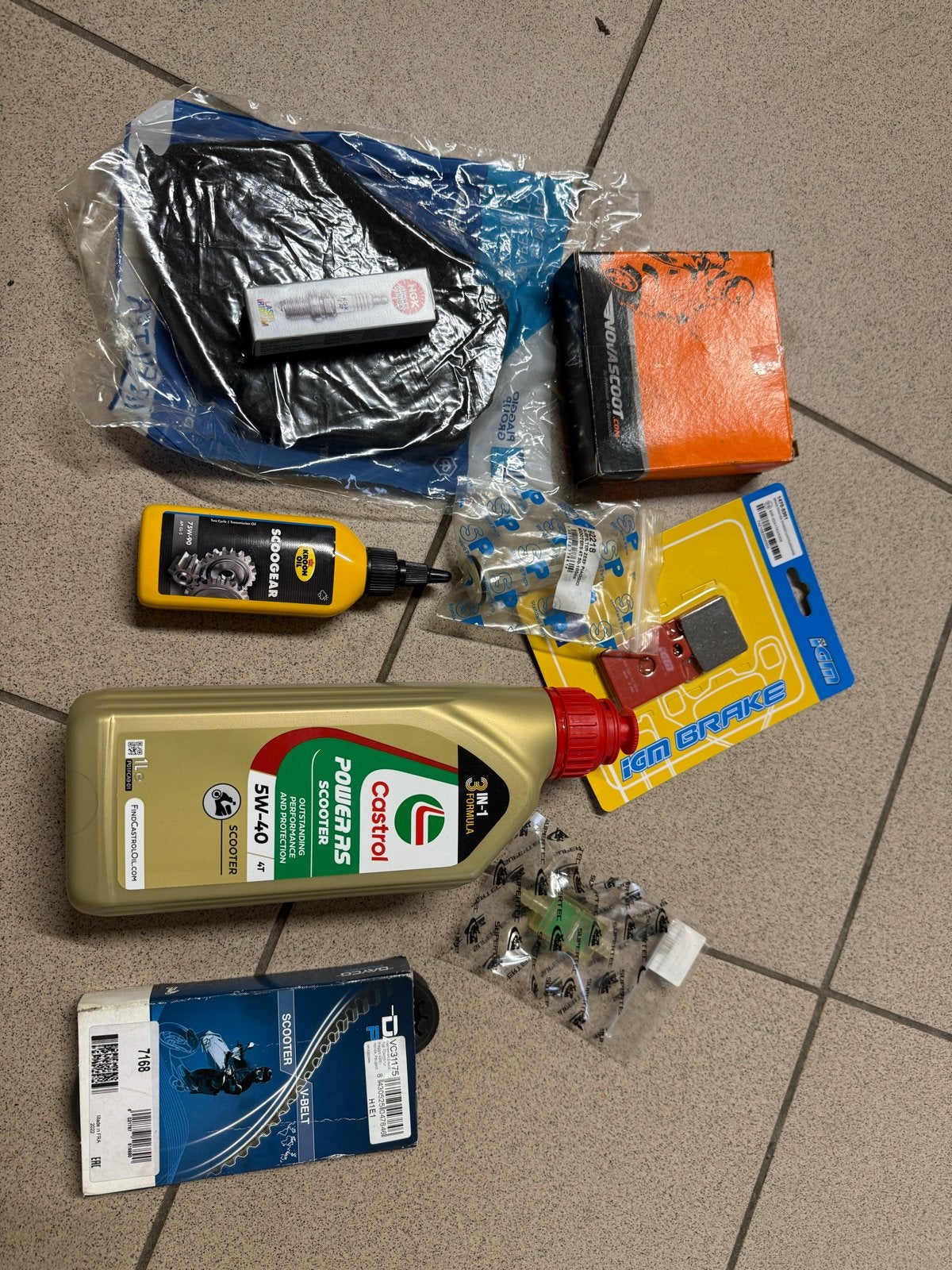 Onderhoudsset Piaggio Zip 4T - Compleet Pakket, Ophalen of Verzenden, Nieuw, Overige typen, Piaggio