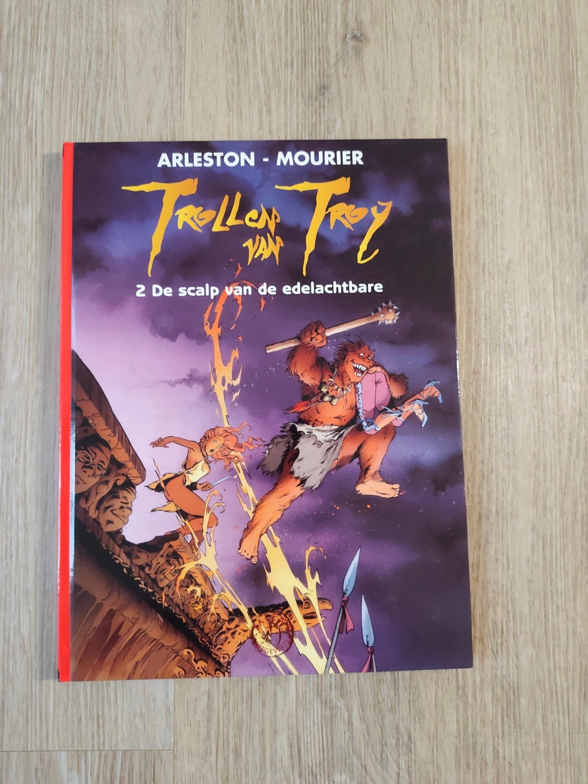 Trollen van Troy 2: De scalp van de edelachtbare, Eén stripboek, Ophalen of Verzenden, Zo goed als nieuw, Arleston - Mourier